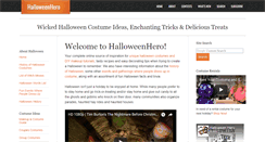 Desktop Screenshot of halloweenhero.com