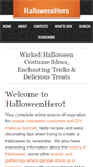 Mobile Screenshot of halloweenhero.com
